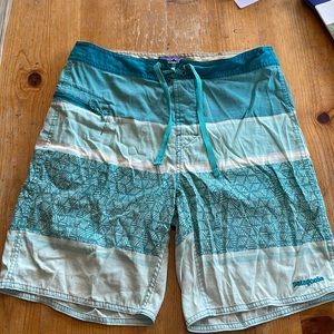 Patagonia Mens Swim Trunks. Waist size 32